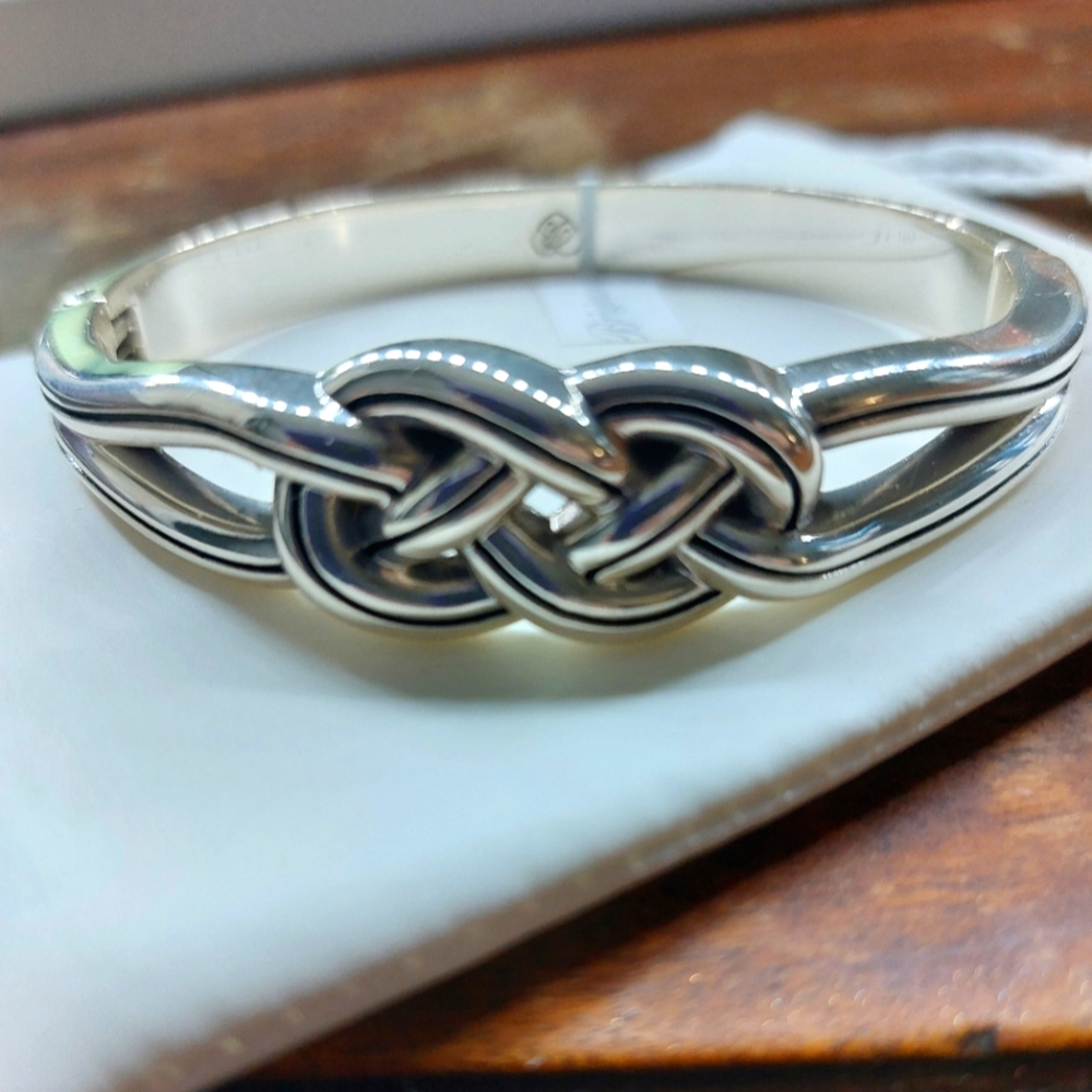 Brighton Interlocking hinged bangle